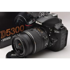 ニコン Nikon D5300 レンズキット ブラック SDカード(16GB)付き