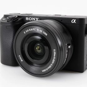 【中古】SONY ソニー α6400 パワーズームレンズキット ブラック [ILCE-6400L B]