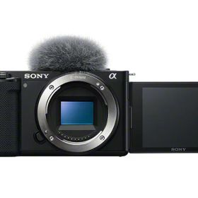 【ポイント10倍】 SONY デジタル一眼カメラ VLOGCAM ZV-E10 ボディ [ブラック] [タイプ：ミラーレス 画素数：2500万画素(総画素)/2420万画素(有効画素) 撮像素子：APS-C/23.5mm×15.6mm/CMOS 重量：299g] 【P10倍】