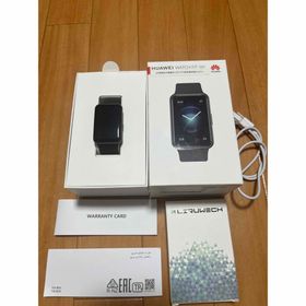 ファーウェイ(HUAWEI)のHUAWEI(ファーウェイ) WATCH fit(腕時計(デジタル))