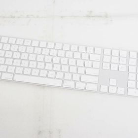 【中古】Appleアップル ワイヤレスキーボード Magic Keyboard テンキー付き 英字キーボード MQ052LL/A