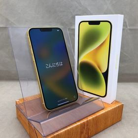〔中古〕iPhone14 Plus 128GB イエロー MR603J/A SIMフリー(中古1ヶ月保証)