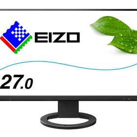 EIZO 27.0型フレームレスモニターFlexScan EV2760-BK(2560×1440/アンチグレアIPS/疲れ目軽減/ブラック/5