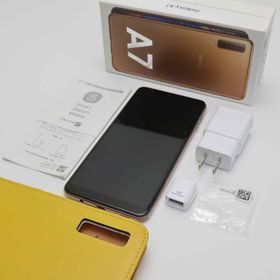 販売のものです 新品未使用 Galaxy A7 ゴールド simフリー