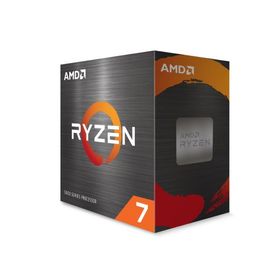 AMD Ryzen 7 5700X BOX Socket AM4 / 8コア16スレッド / 3.4GHz(ブーストクロック 4.6GHz) / L2 4MB+L3 32MBキャッシュ / 最大PCIe(4.0)