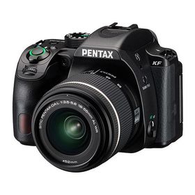 ペンタックス デジタル一眼レフカメラ「PENTAX KF」18-55WR キット(ブラック) KF 18-55LK BK 返品種別A