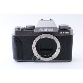【中古】FUJIFILM フジフイルム X-T100 ボディ ダークシルバー