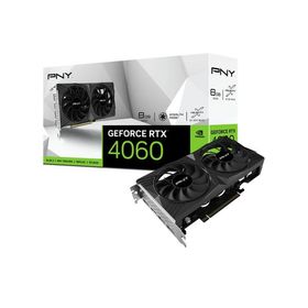 PNY GeForce RTX 4060 8GB VERTO Dual Fan GEFORCE RTX 4060 8GB 128-bit GDDR6 PCI Express対応ビデオカード