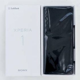 Xperia 1 Black 64GB Softbank SIMフリー版 外箱付-