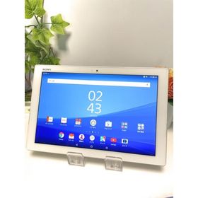 ショップオフ M3858 SIMフリーXperia Z4 Tablet SOT31白中古訳あり