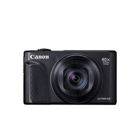 Canon コンパクトデジタルカメラ PowerShot SX740 HS ブラック 光学40倍ズーム/4K動画/Wi-Fi対応 PSSX740HSBK