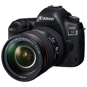 【送料無料】Canon 1483C009 デジタル一眼レフカメラ EOS 5D Mark IV（WG）・EF24-105L IS II USM レンズキット【在庫目安:お取り寄せ】