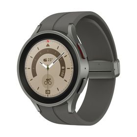 サムスン 【国内正規品】SAMSUNG Galaxy Watch5 Pro 45mm/Gray Titanium スマートウォッチ SM-R920NZTAXJP [SMR920NZTAXJP]【返品種別A】