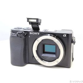 〔中古〕SONY(ソニー) ミラーレス一眼カメラ α6100 ILCE-6100 B ブラック ボディ単体〔258-ud〕