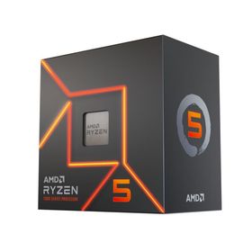 AMD Ryzen 5 7600 BOX Socket AM5 / 6コア12スレッド / 3.8GHz(ブーストクロック 5.1GHz) / L2 6MB+L3 32MBキャッシュ / Radeon Graphics (
