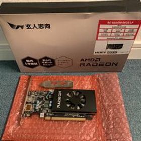 玄人志向 RADEON RX 6400 4G LP 【動作確認済】ロープロファイル 1スロット