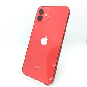 〔中古〕iPhone12 SB 64G RED MGHQ3J(中古保証1ヶ月間)