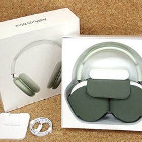 【中古 良品】Apple 純正 AirPods Max MGYN3J/A グリーン ワイヤレスヘッドフォン 本体(NJA952-1)
