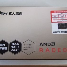 正常動作確認済 玄人志向 Radeon RX6600XT RD-RX6600XT-E8GB/DF デュアルファン グラフィックスボード