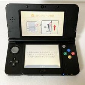 Newニンテンドー3DS ブラック 本体 ゲーム機 プレート ブラック 任天堂