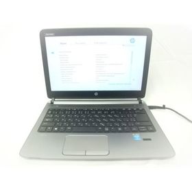 中古 ノートパソコン HP ProBook 430G2 Corei3-4030U/4GB-MEM/320GB-HDD/13.3インチ/OS無し/ＢＴ消耗
