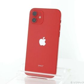 iPhone 12 SIMフリー 64GB レッド 新品 92,494円 中古 45,000円