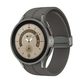 SAMSUNG（サムスン） Galaxy Watch5 Pro 45mm SM-R920NZTAXJP グレーチタニウム