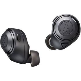 audio-technica ノイズキャンセリング対応 フルワイヤレスイヤホン (ブラック) [ATH-CKS50TWBK] ヘッドフォン