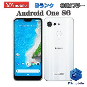 Android one S6 新品　ホワイト　アンドロイドワンスマホ/家電/カメラ