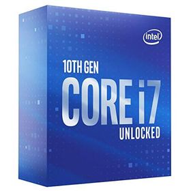 INTEL CPU BX8070110700K Core i7-10700K プロセッサー、3.80GHz(5.10 GHz) 、 16MBキャッシュ