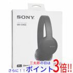 【中古即納】送料無料 SONY ワイヤレスステレオヘッドセット WH-CH510(B) ブラック 元箱あり