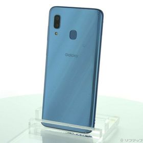 SCV43 Galaxy A30 ブルー SIMフリー 本体 au スマホ ahamo対応 アハモ