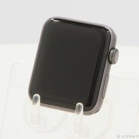 〔中古〕Apple(アップル) Apple Watch Series 3 GPS 42mm スペースグレイアルミニウムケース バンド無し〔297-ud〕