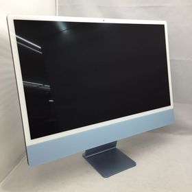 〔中古〕iMac (24-inch・M1・2021) MGPK3J/A ブルー(中古保証3ヶ月間)