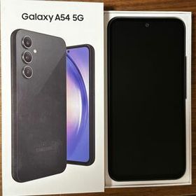 Galaxy A54 5G 128GB オーサム グラファイト 新品 42,200円 中古