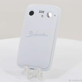 〔中古〕BALMUDA BALMUDA Phone 128GB ホワイト BMSAA2 SoftBank 〔ネットワーク利用制限▲〕〔220-ud〕