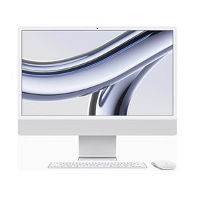 Apple iMac 24インチ Retina 4.5K MQR93J/A [シルバー]【お取り寄せ（２週から３週間程度での入荷、発送）】（2100000016173）