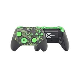 Custom Controllerzz Pro Series Custom Wireless Controller for Xbox Series X/S, Xbox One, ＆ PC - Multiple Designs Available (Weeds)