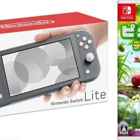 【無料ラッピング対応】任天堂 スイッチライト本体 グレー + ピクミン3 デラックスNintendo Switch Liteクリスマスクリスマスラッピングお誕生日