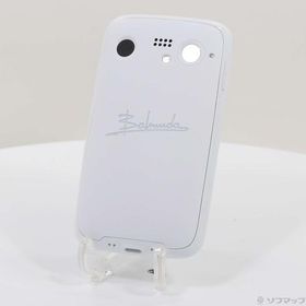 〔中古〕BALMUDA BALMUDA Phone 128GB ホワイト BMSAA2 SoftBank 〔ネットワーク利用制限▲〕〔305-ud〕