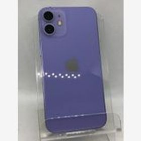 iPhone12 mini 64GB パープル SIMフリー au版 バッテリー78％