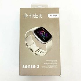 未開封 Fitbit Sense 2 スマートウォッチ FB521SRWT-FRCJK センス2 GPS ウォーキング ランニング [M10687]