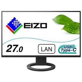 EIZO FlexScan EV2795-BK （27.0型/2560×1440/フレームレスモニター/アンチグレアIPS/疲れ目軽減/ブラ
