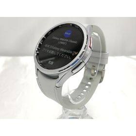 【中古】SAMSUNG Galaxy Watch6 Classic 47mm Wi-Fi/Bluetoothモデル SM-R960NZSAXJP [シルバー]【ECセンター】保証期間１ヶ月【ランクA】