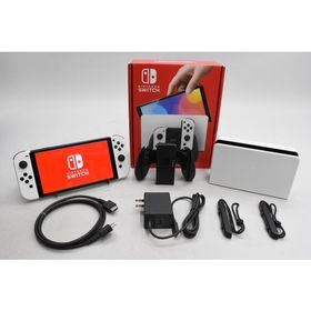 [中古]Nintendo Switch 有機ELモデル 2021 [Joy-Con(L)/(R)ホワイト] HEG-S-KAAAA