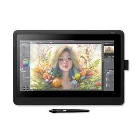 Wacom Cintiq 16 Drawing Tablet with Full HD 15.4-Inch Display Screen, 8192 Pressure Sensitive Pro Pen 2 Tilt Recognition, Compatible with Mac OS Windo