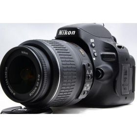 ニコン Nikon D5100 レンズセット ブラック 美品 SDカードストラップ付き &lt;プレゼント包装承ります&gt;