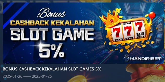 MANDIRIBET : DAFTAR DAN MASUK SITUS BETTING FULL SCATTER HITAM