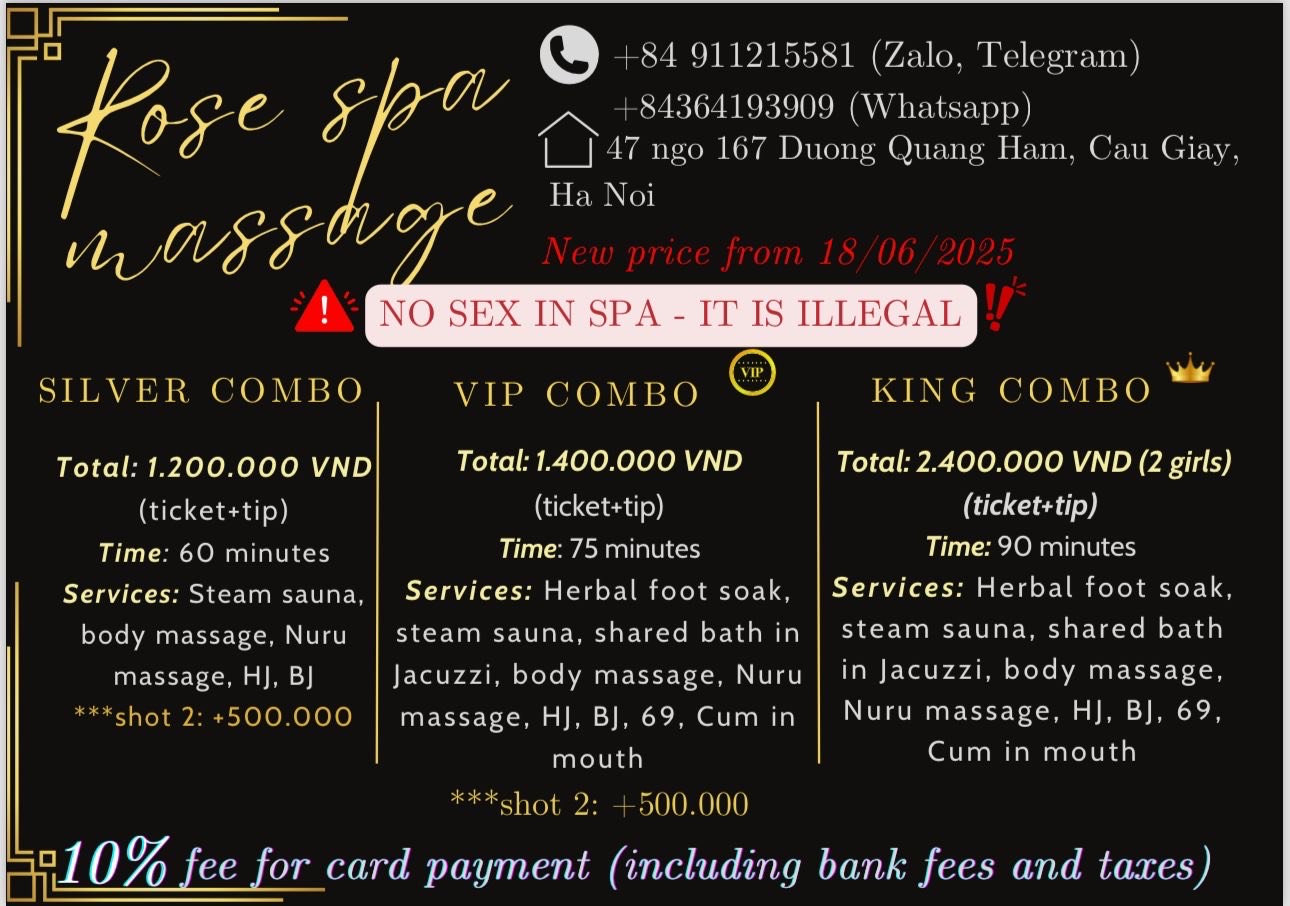 Rose Spa - Best Nuru Massage Vip in Hanoi