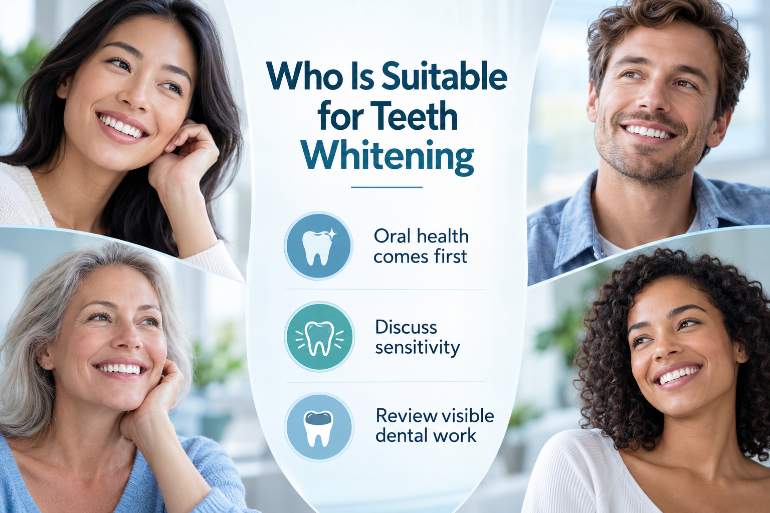 Who Is Suitable for Teeth Whitening — infographic